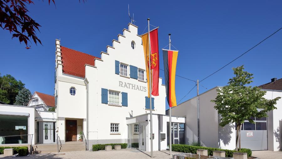 Gebäude der Ortsverwaltung Donaurieden